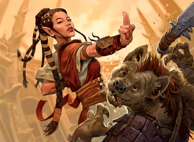 Half-Elf Monk