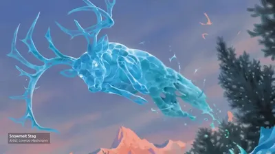 Snowmelt Stag
