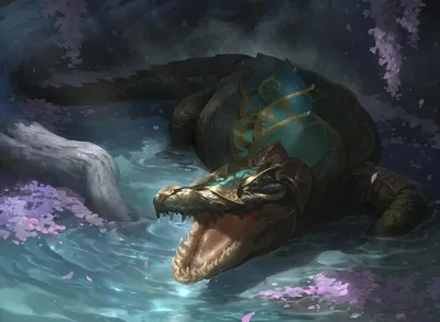 Adorned Crocodile