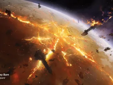 Let the Galaxy Burn