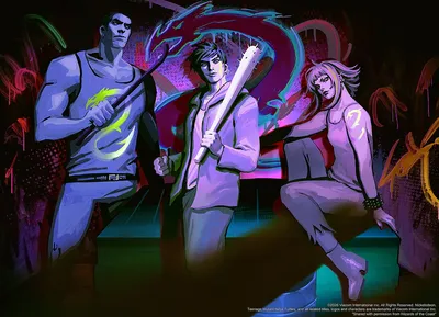 Purple Dragon Punks