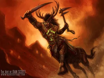 Burning-Tree Shaman