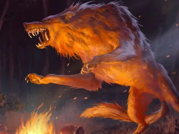 Snarling Warg 1