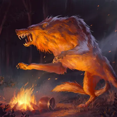 Snarling Warg 1