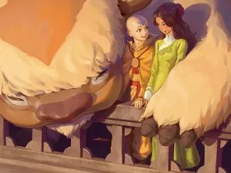 Aang and Katara