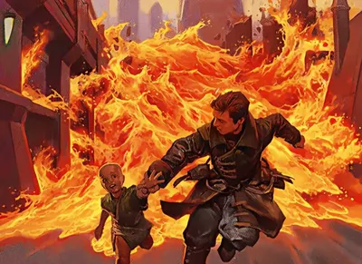 Flame Spill