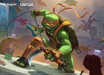 Michelangelo, Weirdness to 11 1