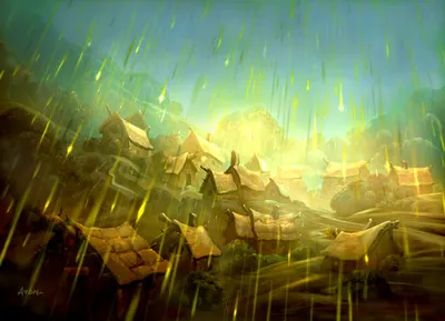 Luminescent Rain