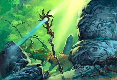 Thornbite Staff