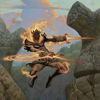 Flamekin Bladewhirl