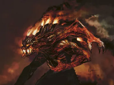 Fire-Field Ogre