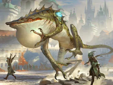 Galloping Lizrog