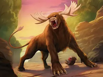 Saber-Tooth Moose-Lion