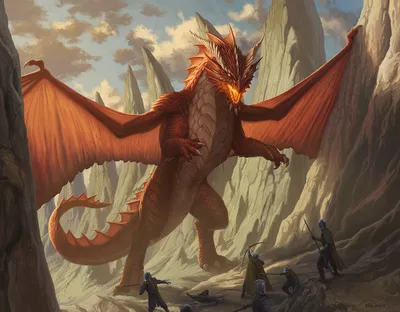 Wrathful Red Dragon 1