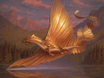 Adult Gold Dragon