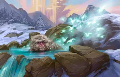 Invigorating Hot Spring