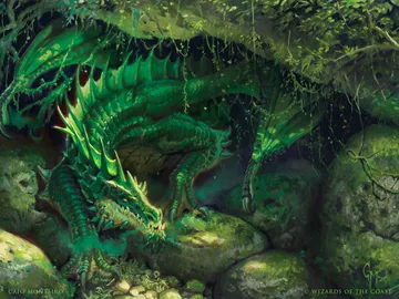 Lurking Green Dragon