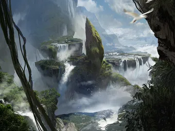 Lumbering Falls