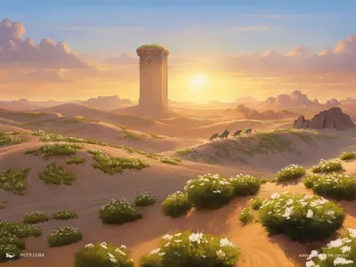 Blossoming Sands