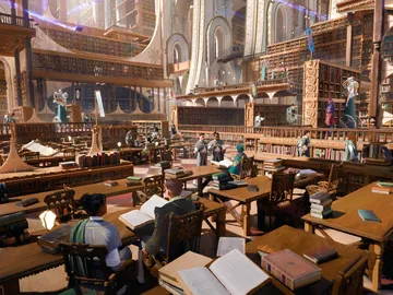 Great Hall of the Biblioplex 1