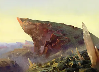 Wind-Scarred Crag