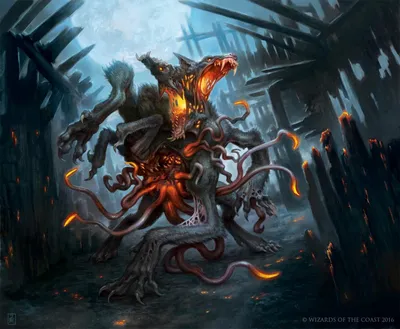 Smoldering Werewolf