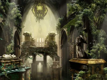 Overgrown Tomb