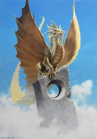 Adult Gold Dragon 2