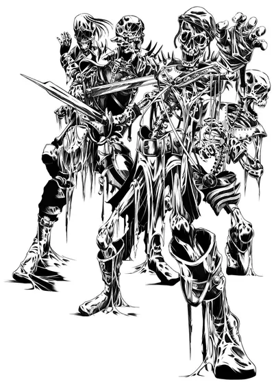 Clattering Skeletons 2