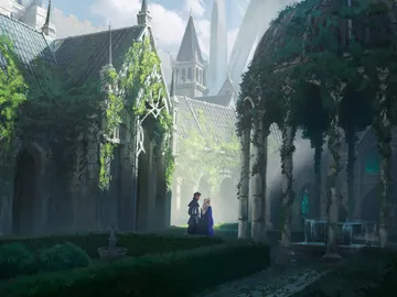 Secluded Courtyard