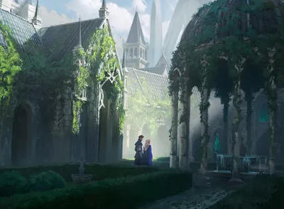 Secluded Courtyard