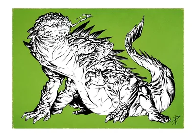 Underdark Basilisk 2