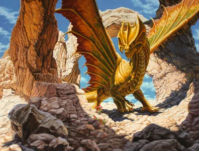 Ancient Brass Dragon