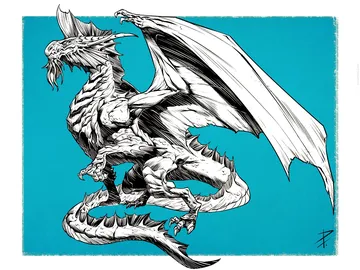 Ancient Silver Dragon