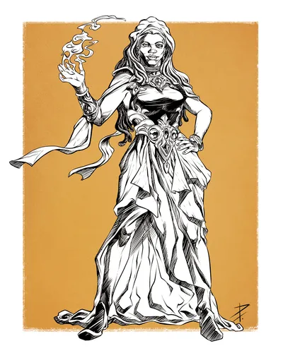 Dynaheir, Invoker Adept 2
