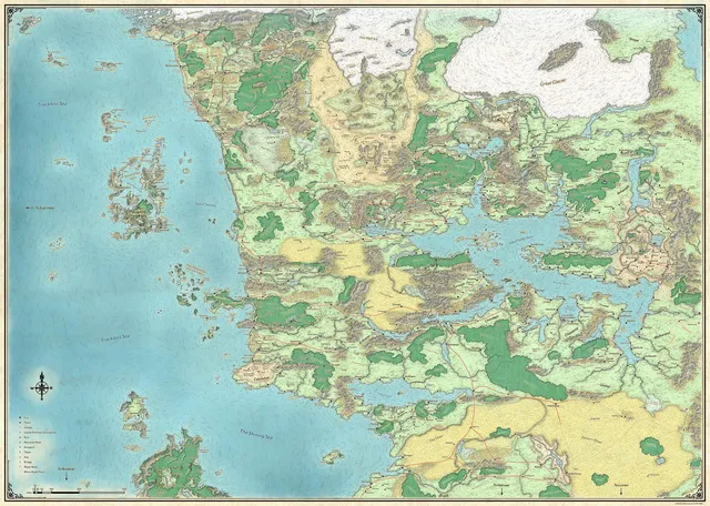 Faerûn Atlas (2025 Edition)