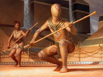 Sparring Mummy