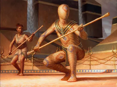 Sparring Mummy