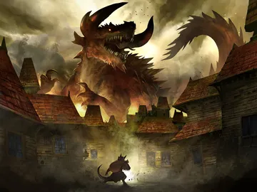You Look Upon the Tarrasque