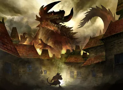 You Look Upon the Tarrasque