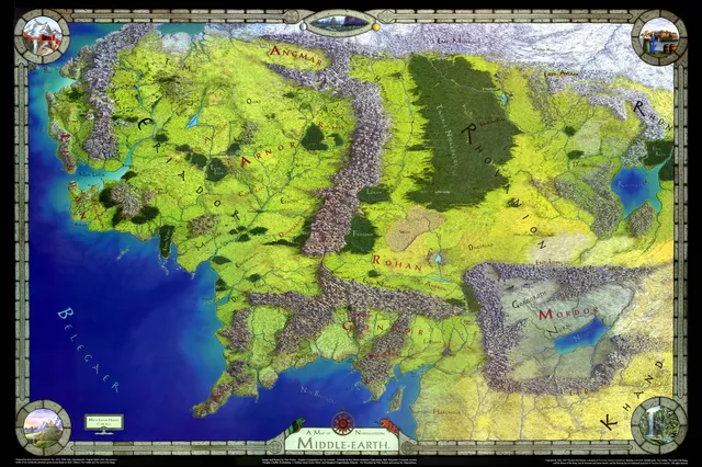 North Western Middle-Earth