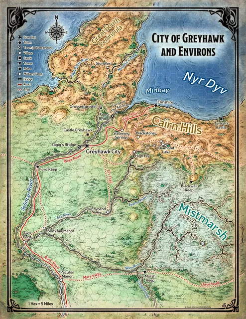 Greyhawk City Environs
