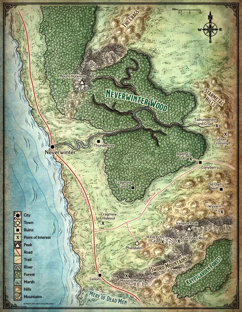 The Phandalin Region