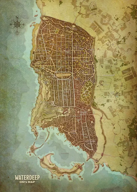 Waterdeep DM map