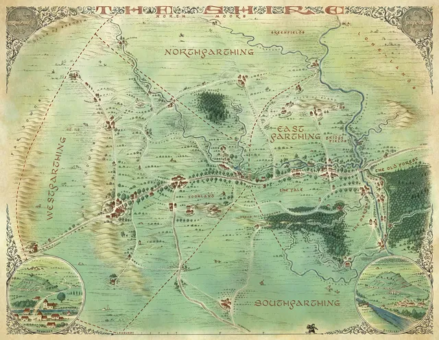 Map of the Shire