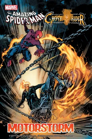 Amazing Spider-Man-Ghost Rider - Motorstorm (2011)