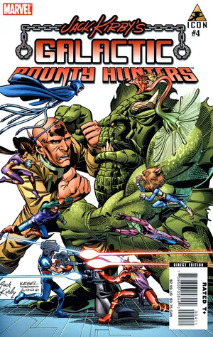 Jack Kirby's Galactic Bounty Hunters #4