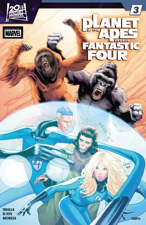 Planet Of The Apes Vs. Fantastic Four #3